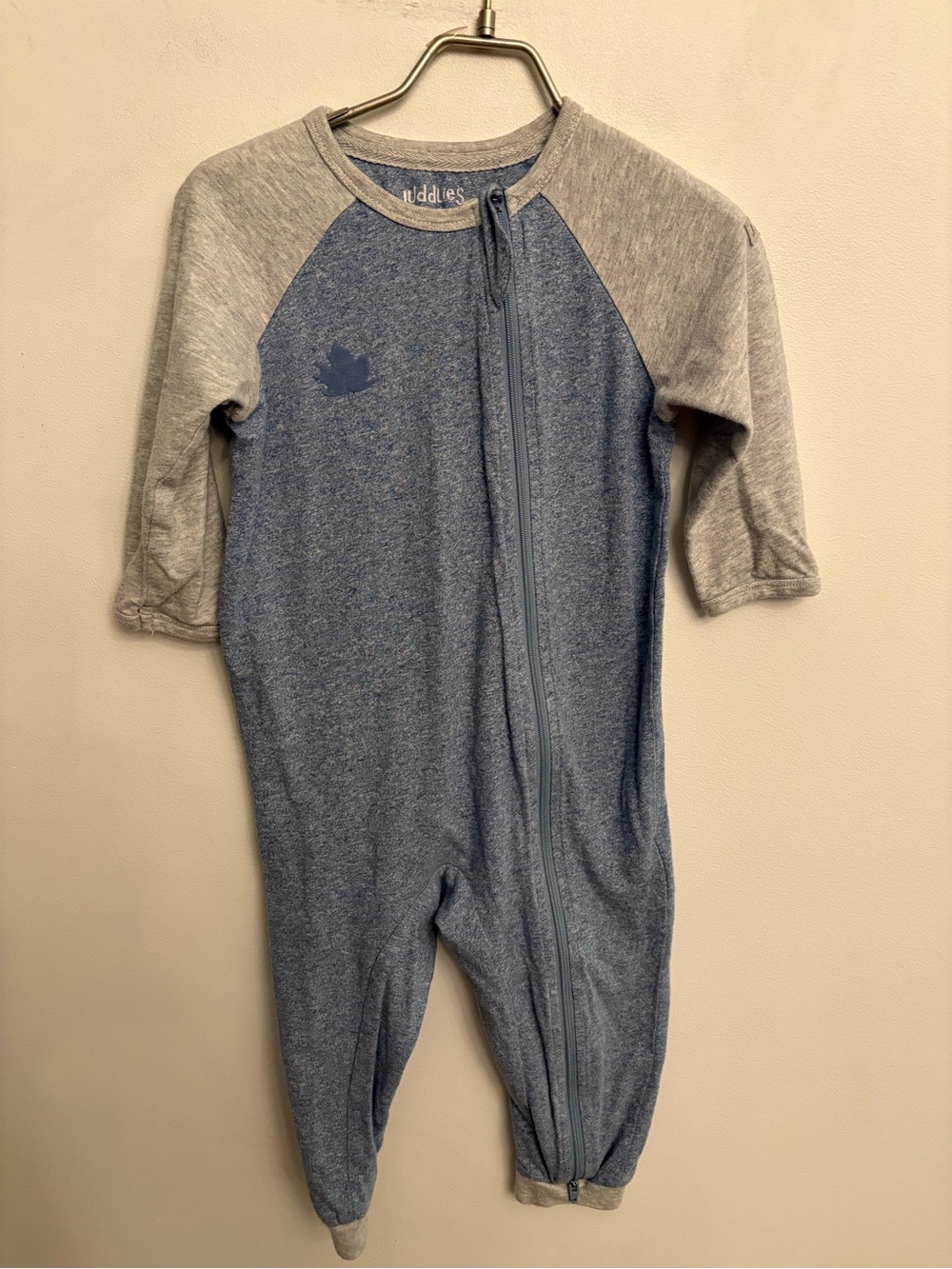 Juddlies Organic Cotton One piece romper / sleeper 18-24M